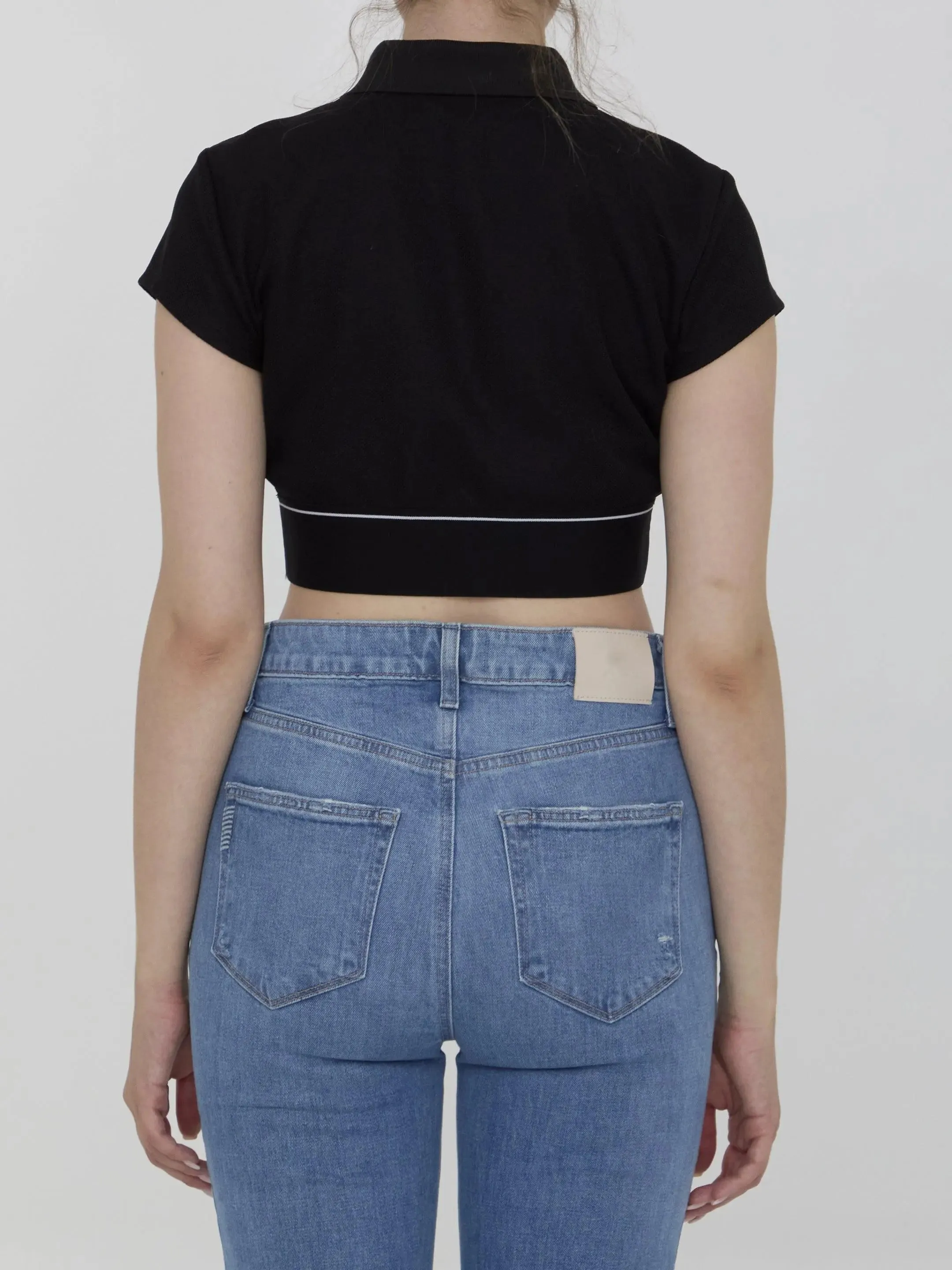 Alexander Wang Cheerleader Polo Top