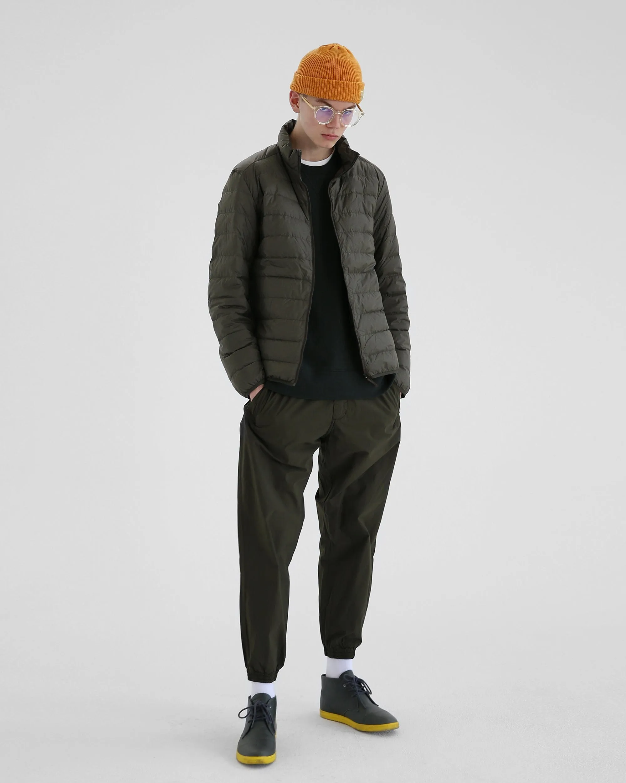 BEANIE / MONK FIT / MUSTARD