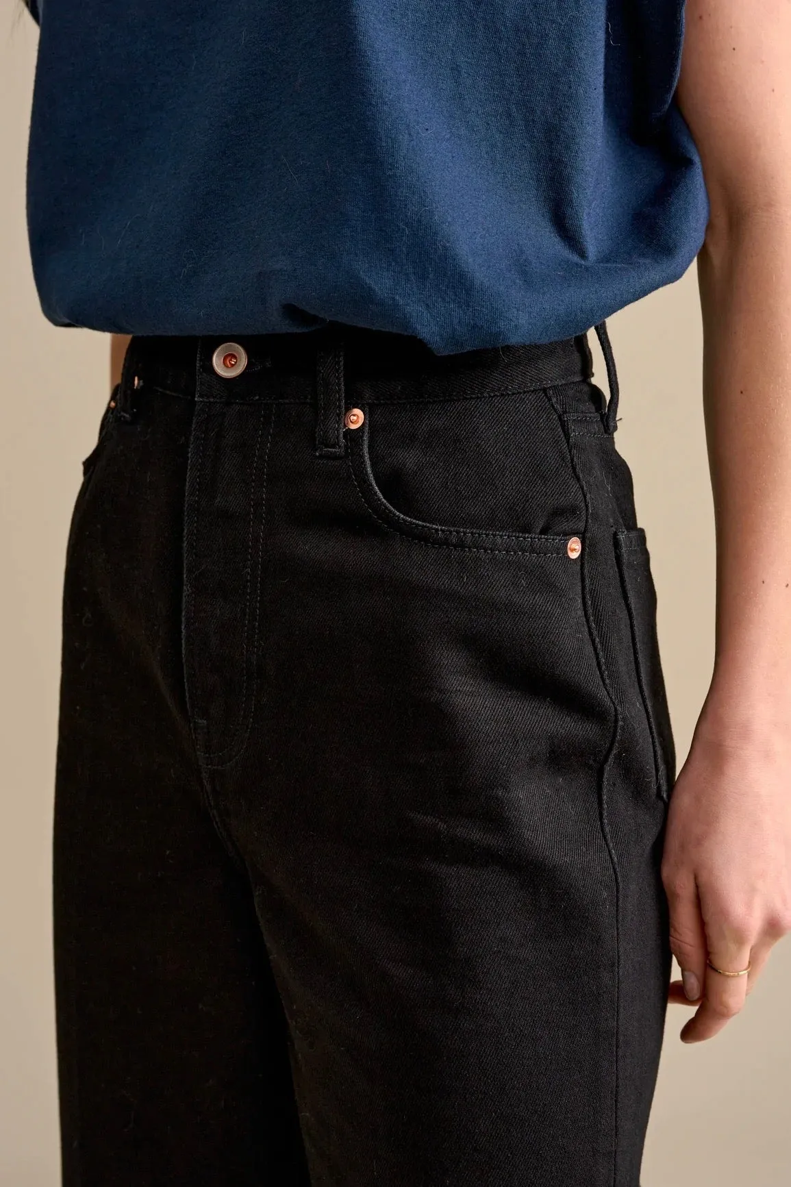 Bellerose- Prince Jeans: Black Rinse