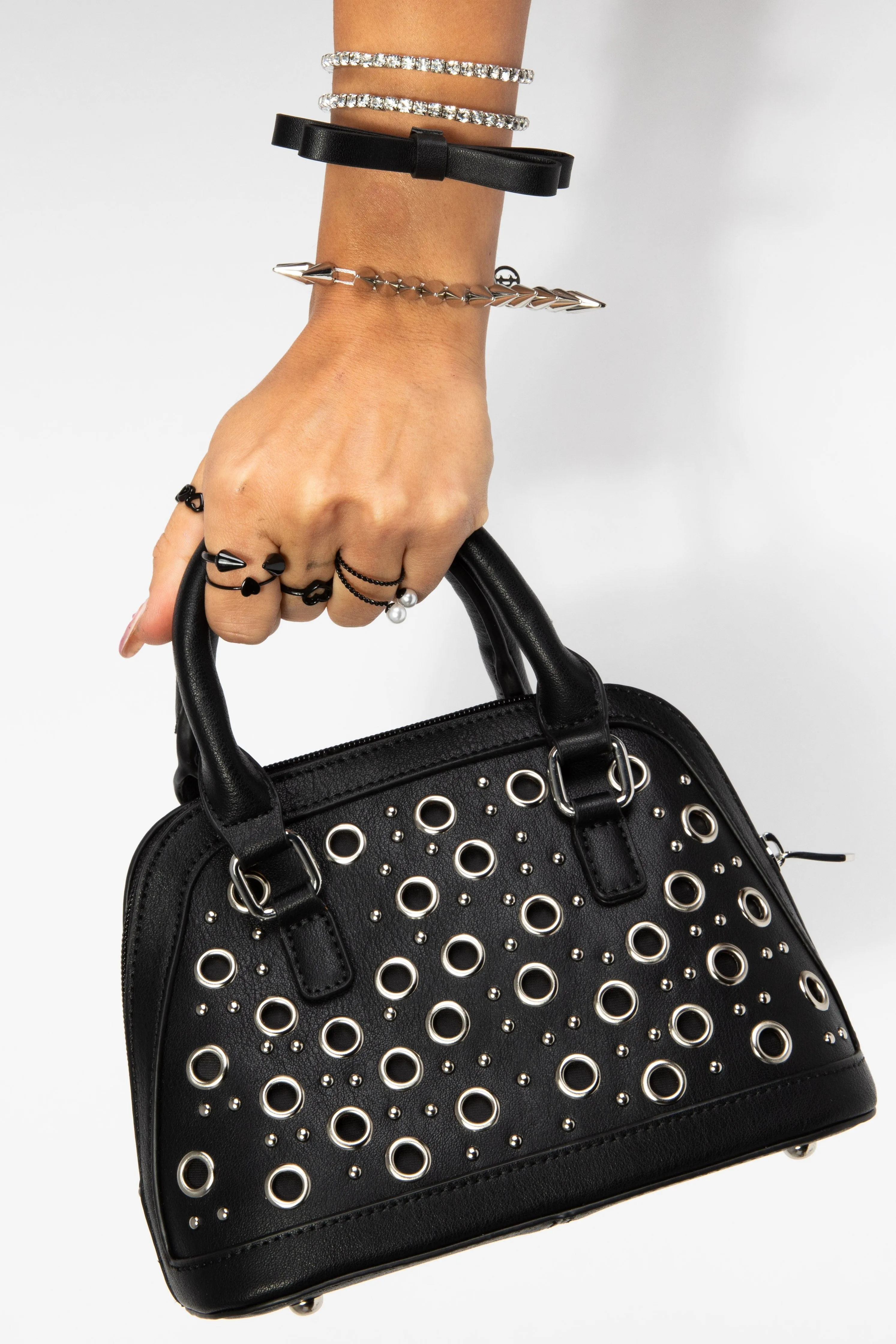 Black Punk Ring Multi Pack