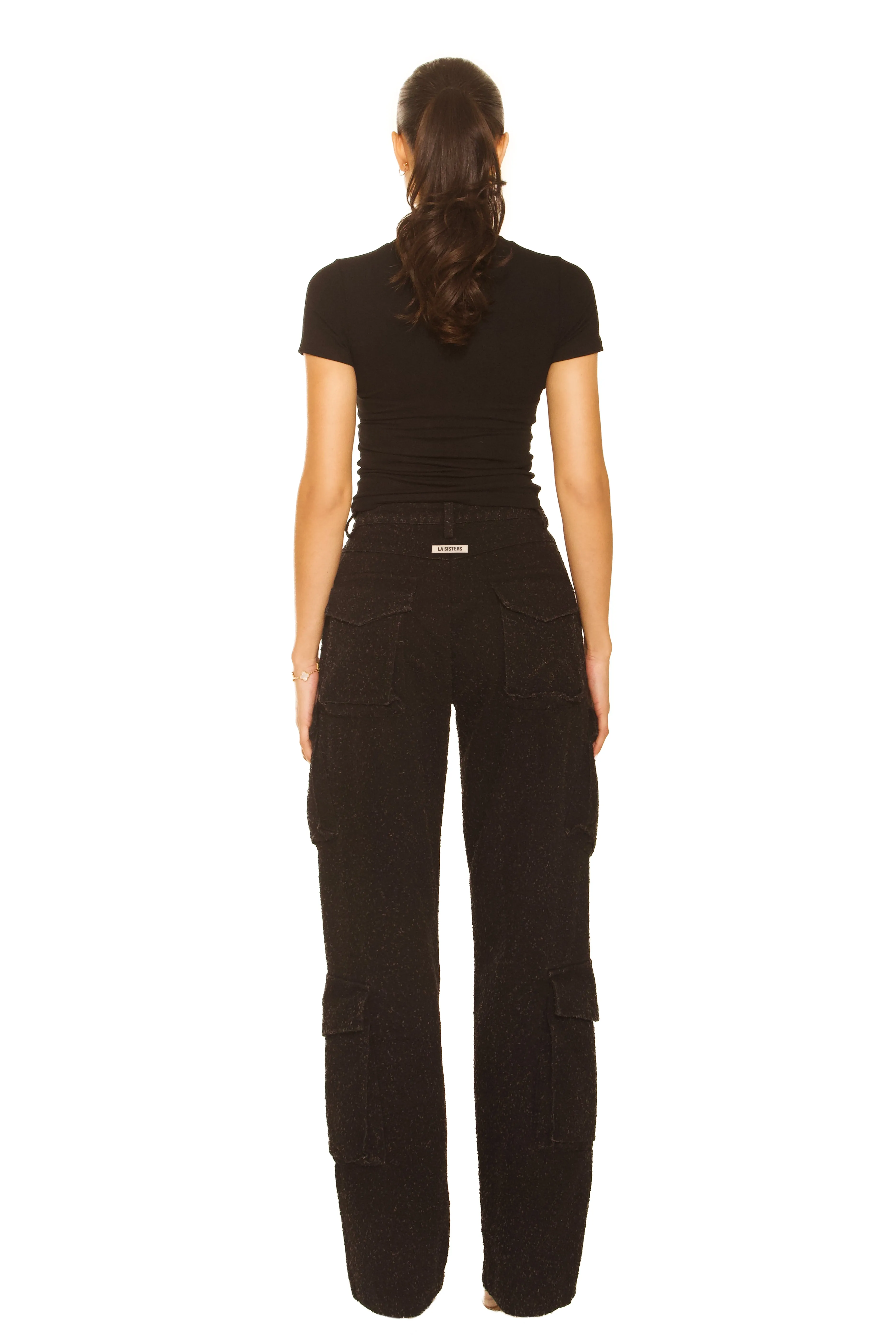 Boucle Cargo Pants