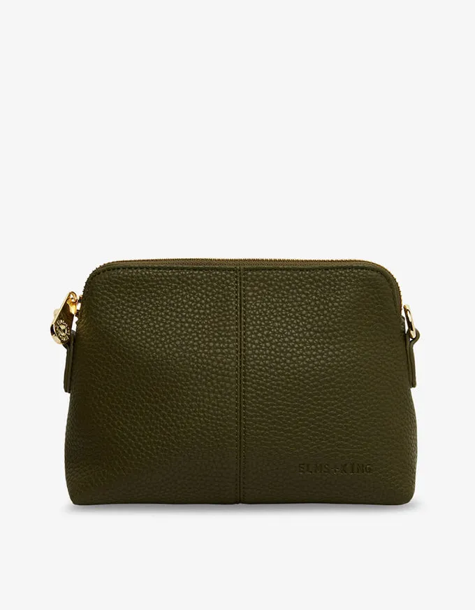 Burbank Crossbody Khaki Pebble