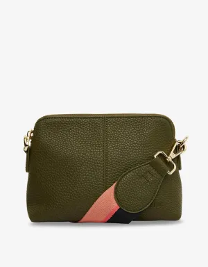 Burbank Crossbody Khaki Pebble