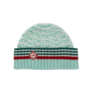 Casablanca Textured Knit Beanie