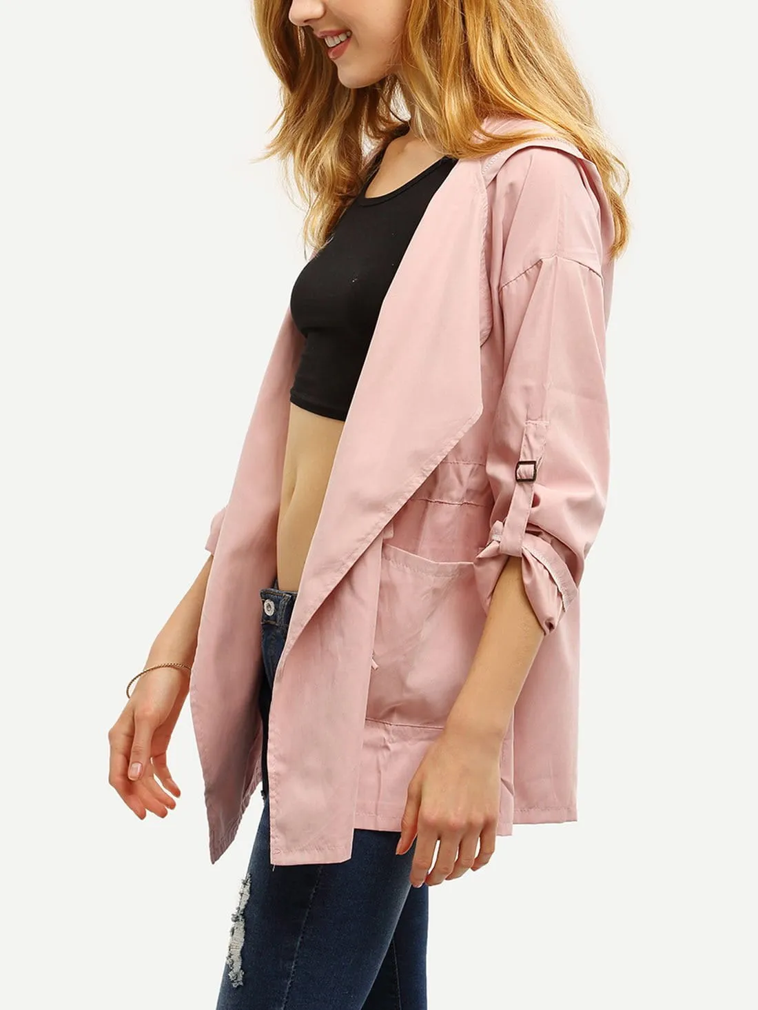 Classic light pocket fashion jacket