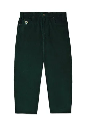Cymbals corduroy pants (Baggy) - Forest Green