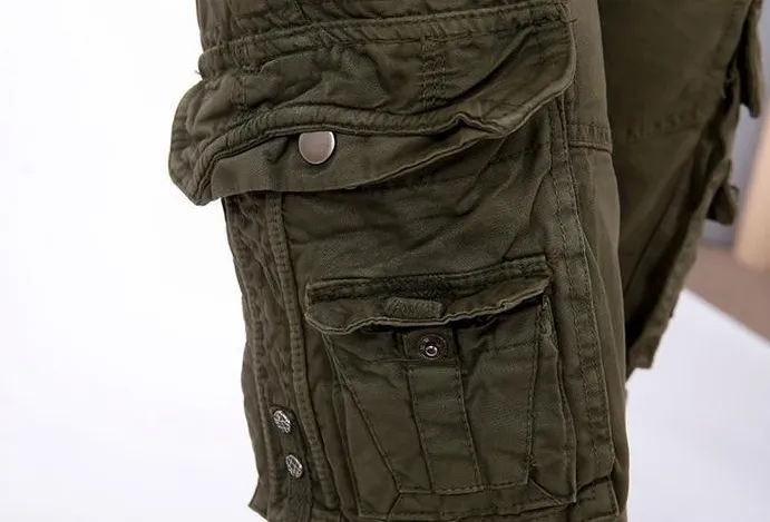 Female Cargo Multi Pockets Loose Pants