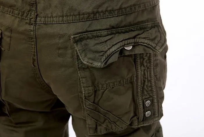 Female Cargo Multi Pockets Loose Pants