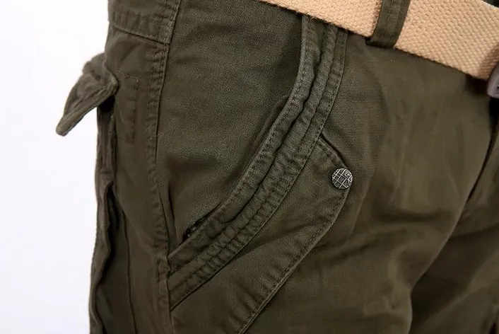 Female Cargo Multi Pockets Loose Pants