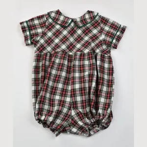 Funtasia Too Holiday Plaid Boy Bubble