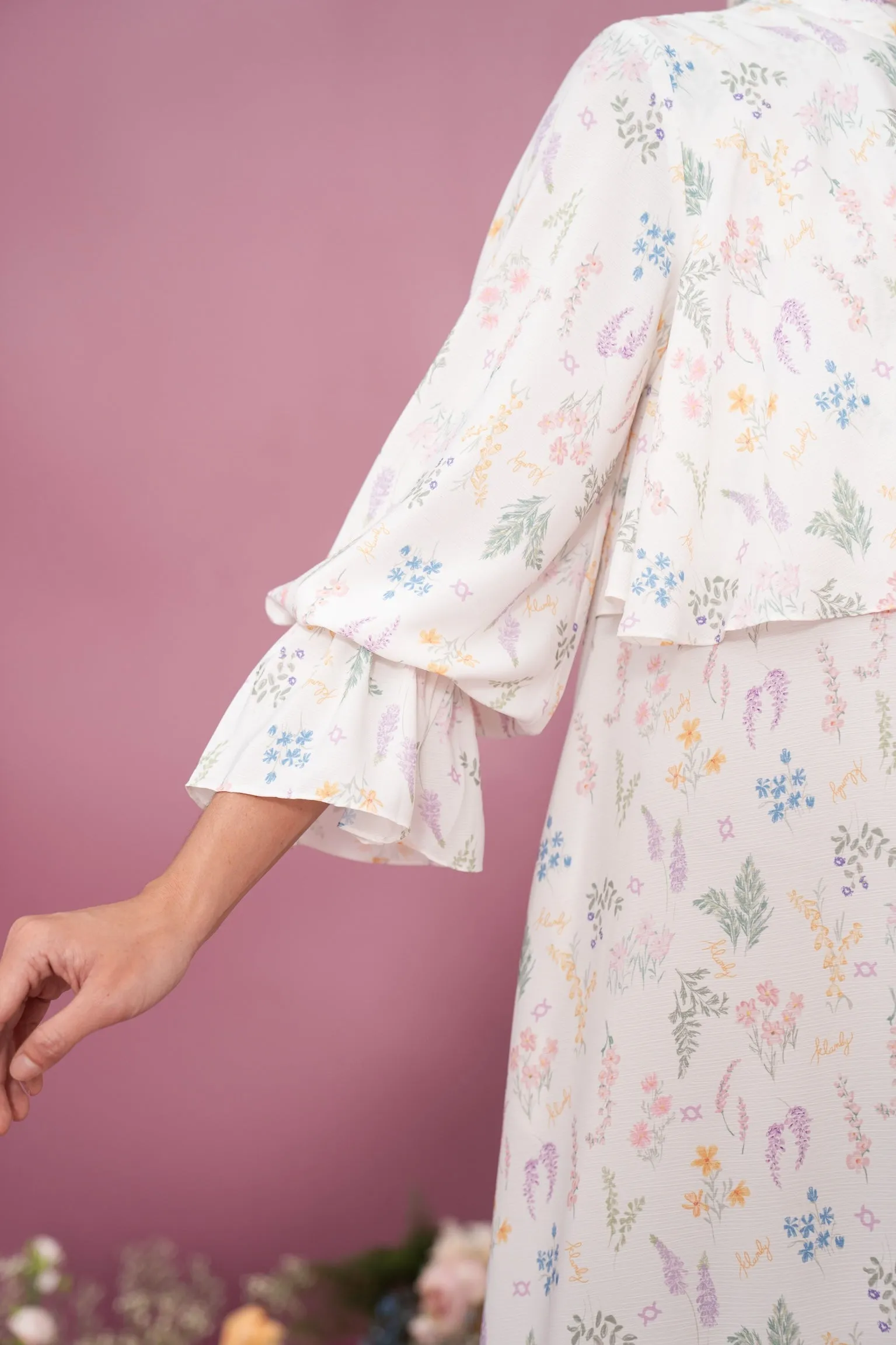 Gardenia Dress Garden Glow