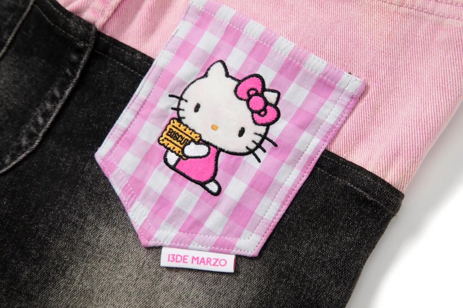 Hello Kitty Patchwork Jeans