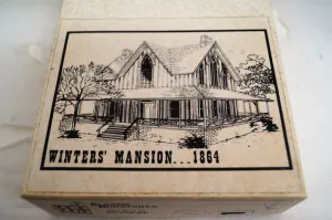 Ho Classic Miniature Winter Mansion Kit