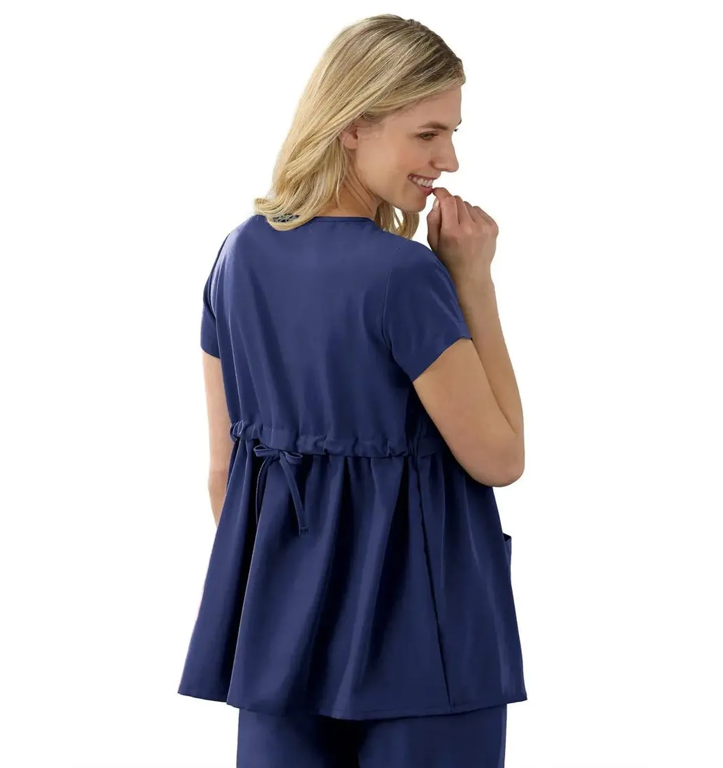 Jockey Scrubs Women's Empire Waist Maternity Top