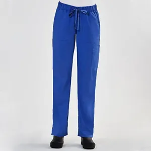 Ladies Full Waist Band Cargo Pant / Royal Blue