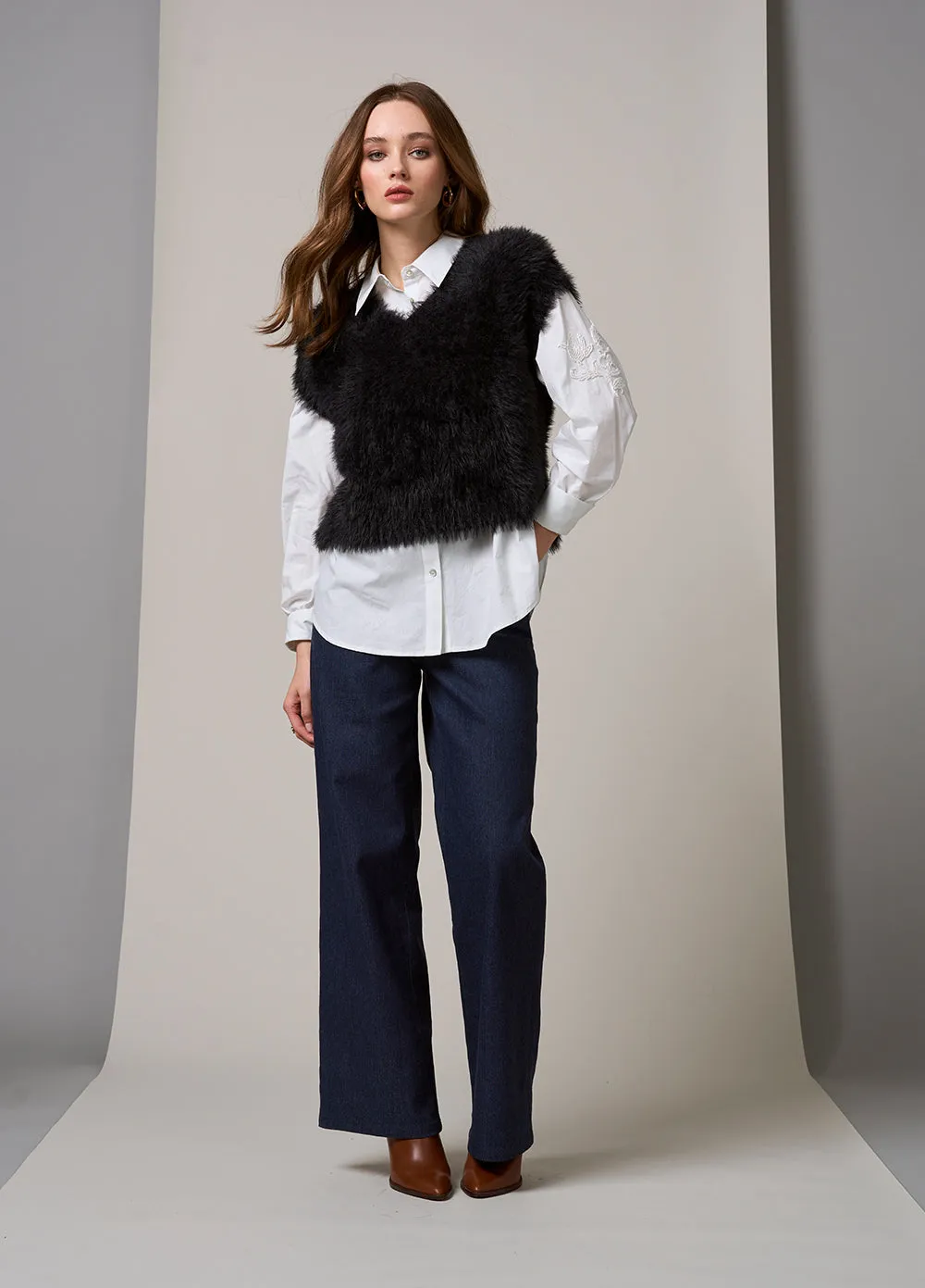 Loobies Story Birdie Vest - Midnight