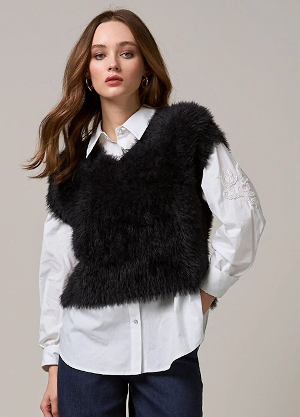 Loobies Story Birdie Vest - Midnight