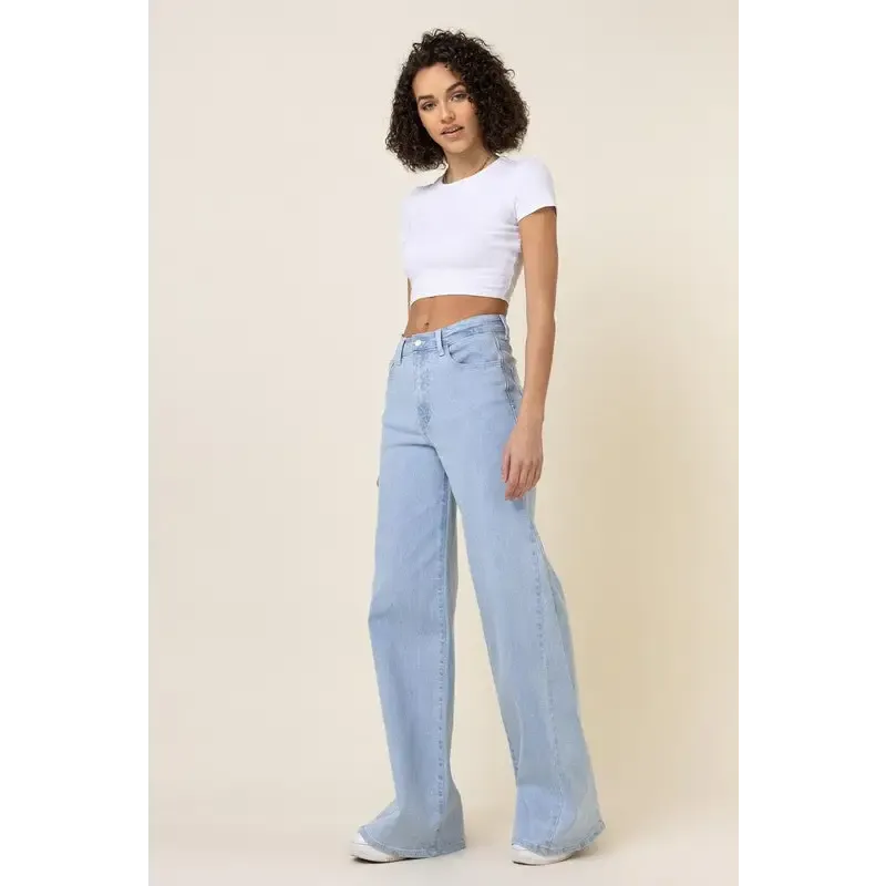 Low Rider Wide Leg Jeans