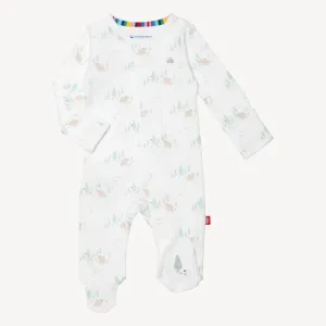 Magnetic Me - Organic Cotton Footie - Babe in the Woods
