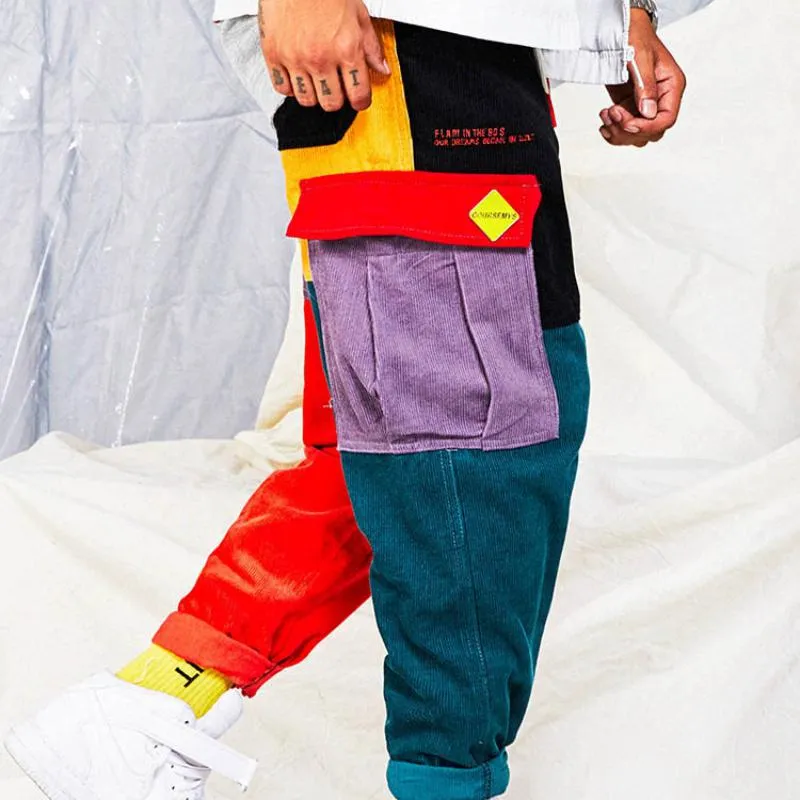 Men's Corduroy Cargo Pants