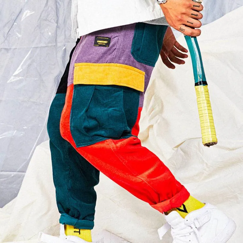 Men's Corduroy Cargo Pants