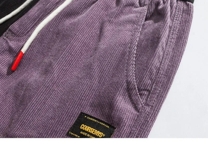 Men's Corduroy Cargo Pants