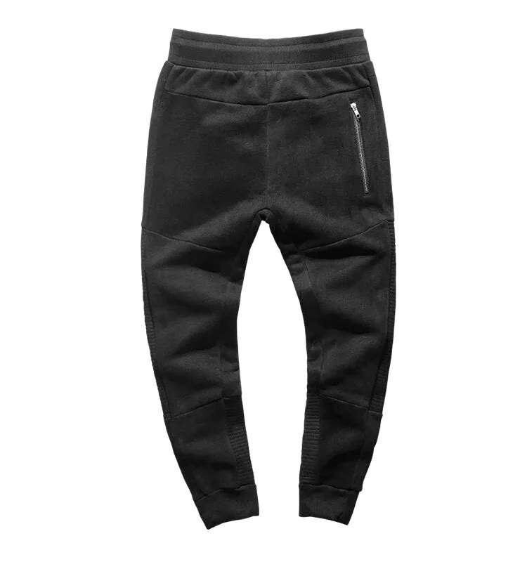 Men's Spring/Autumn Casual Cotton Elastic Waist Jogging Pants