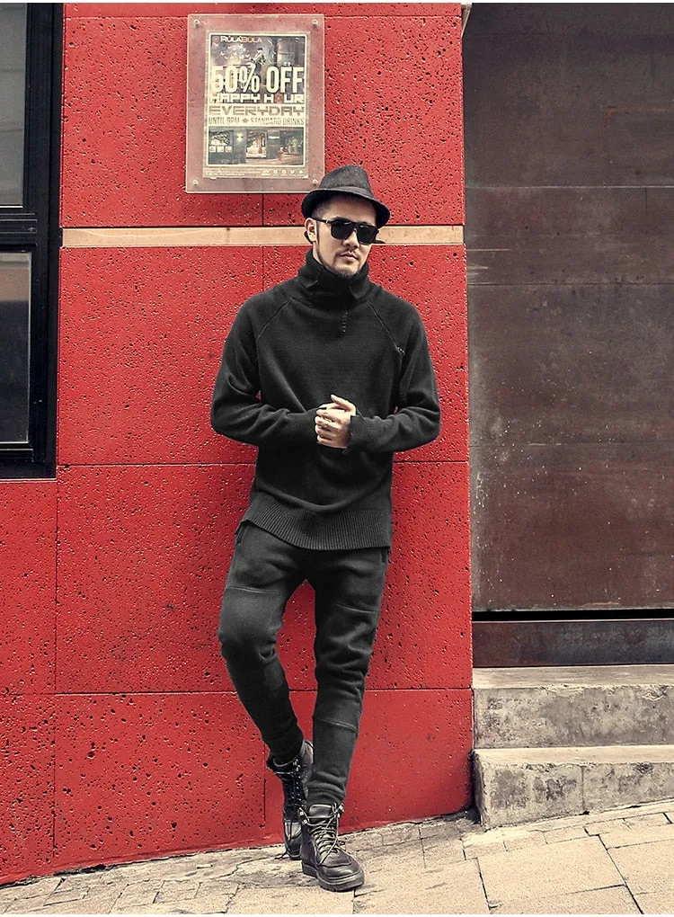 Men's Spring/Autumn Casual Cotton Elastic Waist Jogging Pants