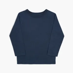 Mini Mioche - Organic Long Sleeve Cloud Tee - Navy