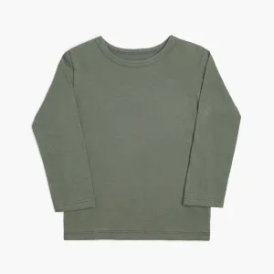 Mini Mioche - Organic Long Sleeve Cloud Tee - Thyme