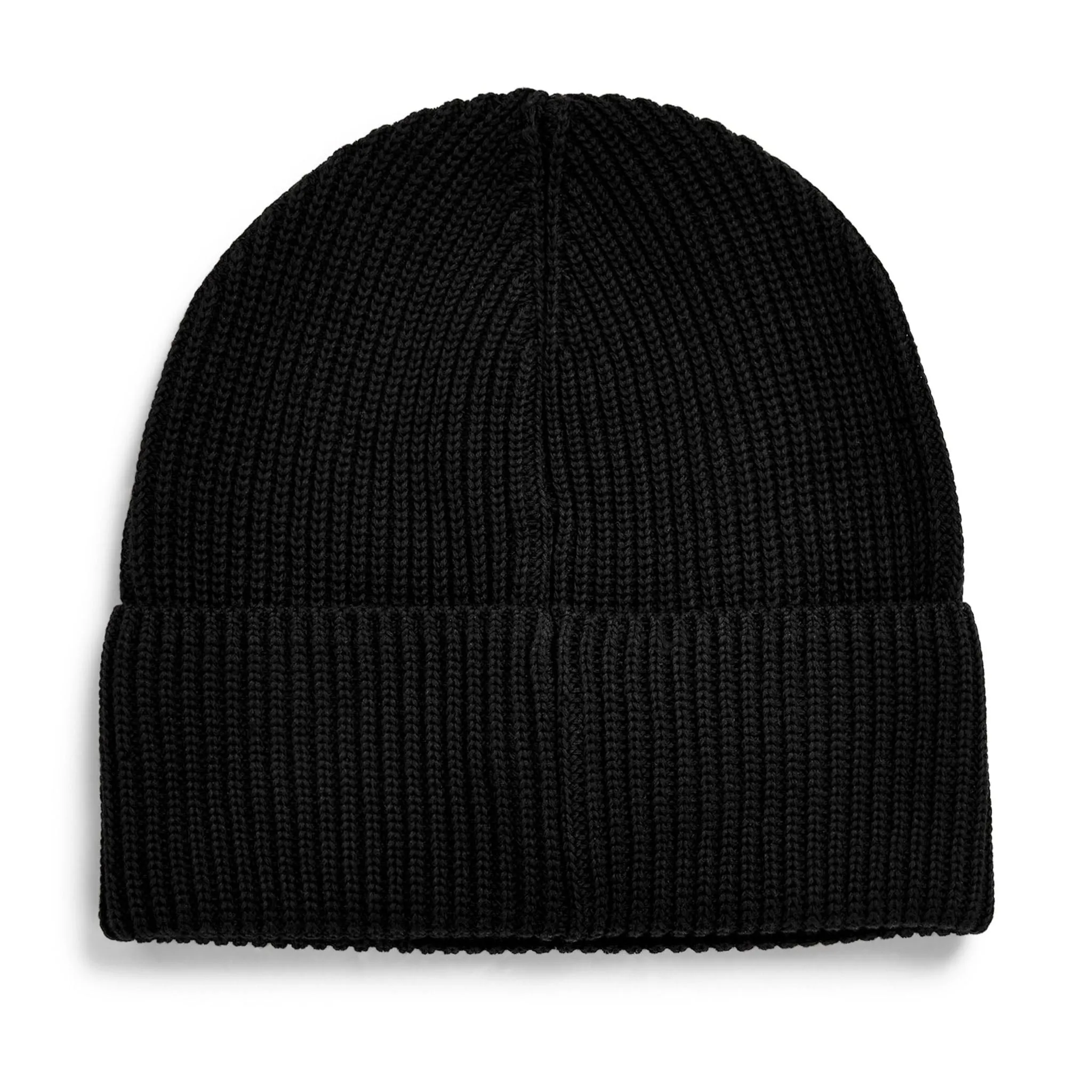 Moncler Logo Beanie Black