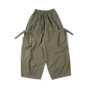 Oversize Cargo Wide Pants