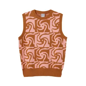 PINWHEEL KNITTED VEST