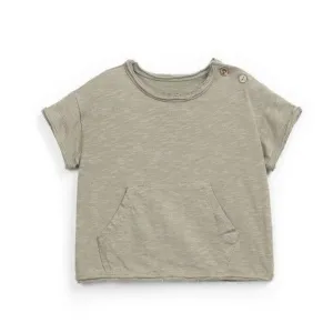 Play Up - Organic Jersey T-Shirt - Sage Green