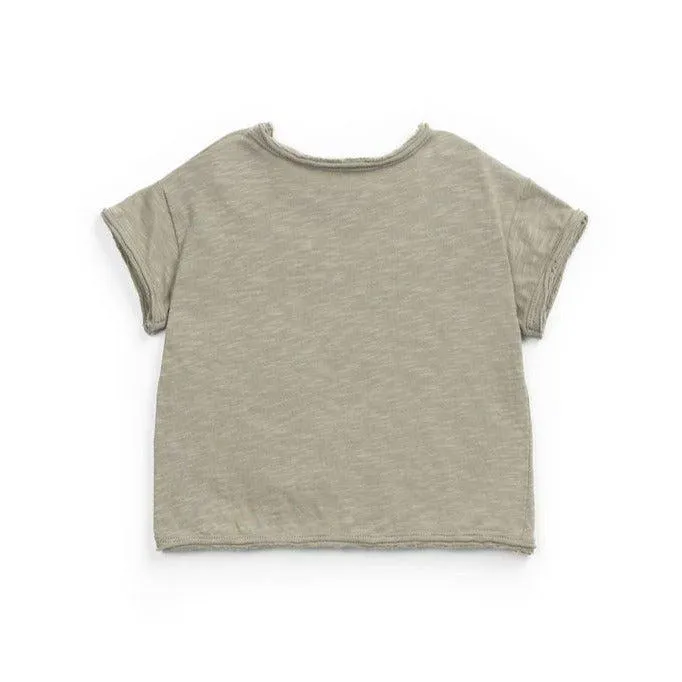 Play Up - Organic Jersey T-Shirt - Sage Green