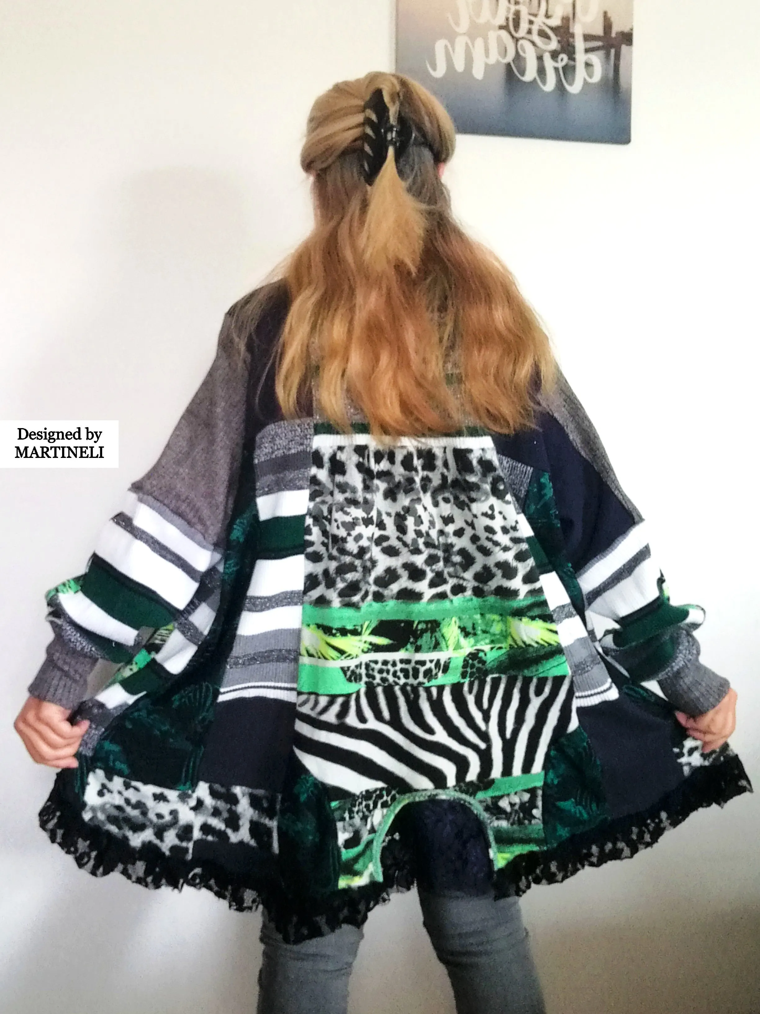 Plus Size Sweater Dress 5XL Boho Tunic Dress