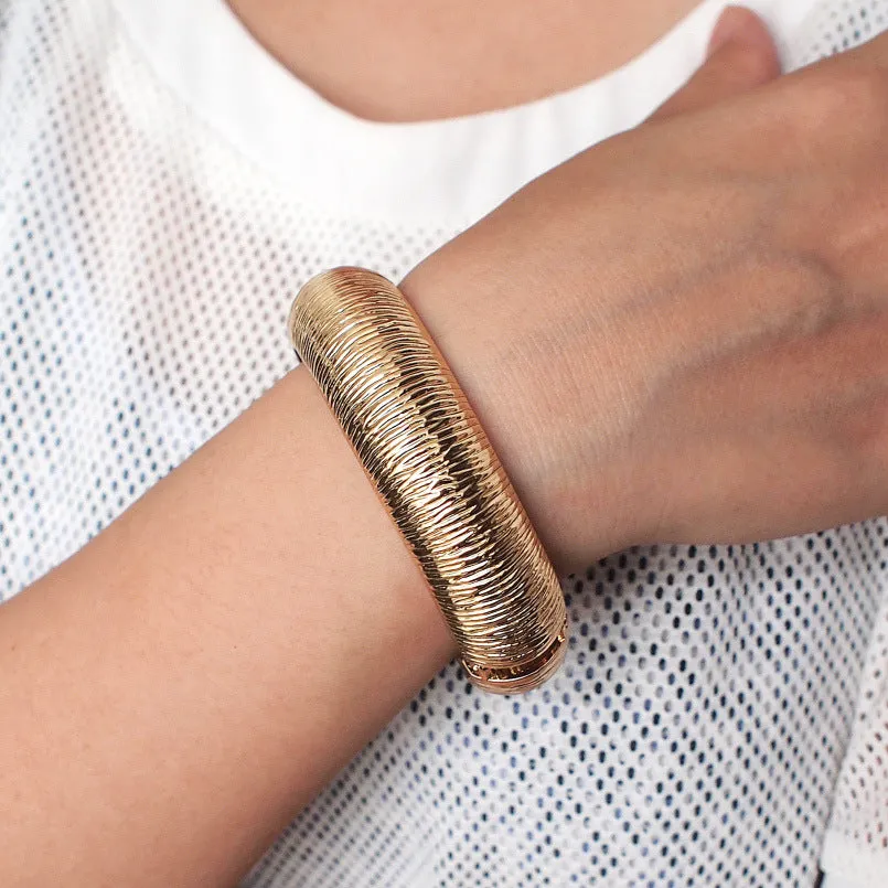 Rough Punk Fashion Geometry Pattern Exaggerated Bracelet