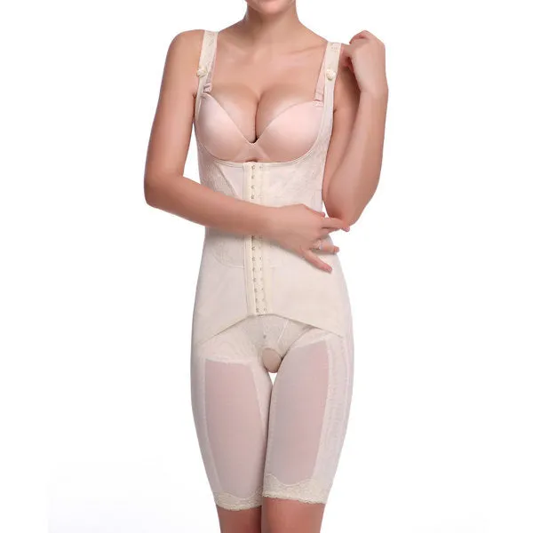 Sexy Breathable Tummy Control Shapewear Waist Slim Hip-Lifting Bodysuit For Women