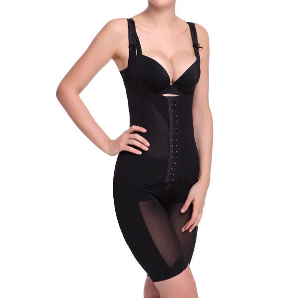 Sexy Breathable Tummy Control Shapewear Waist Slim Hip-Lifting Bodysuit For Women
