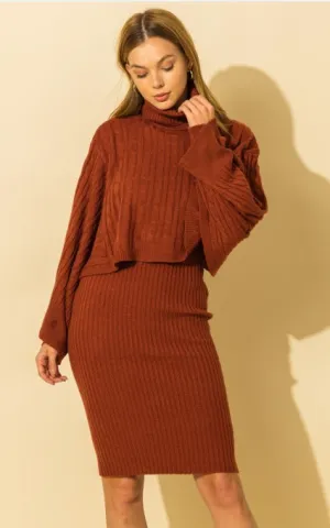 Sweater Dress Set