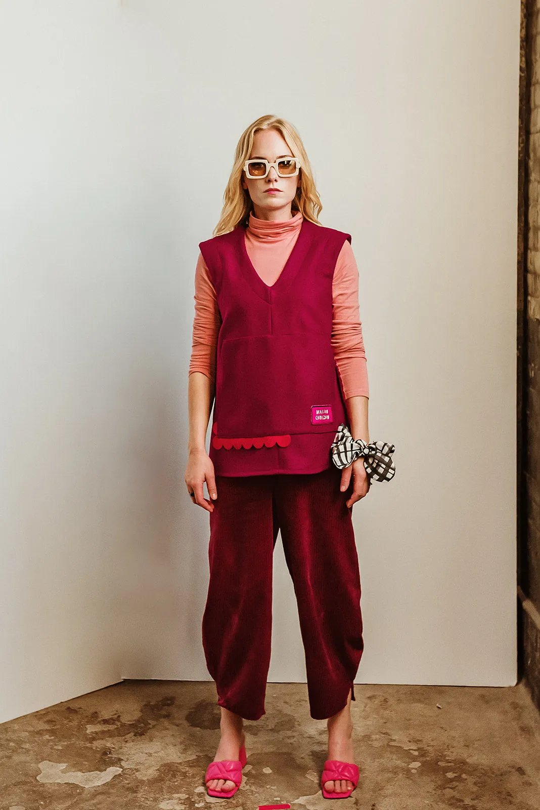 The "V" Utilitarian Chic Vest
