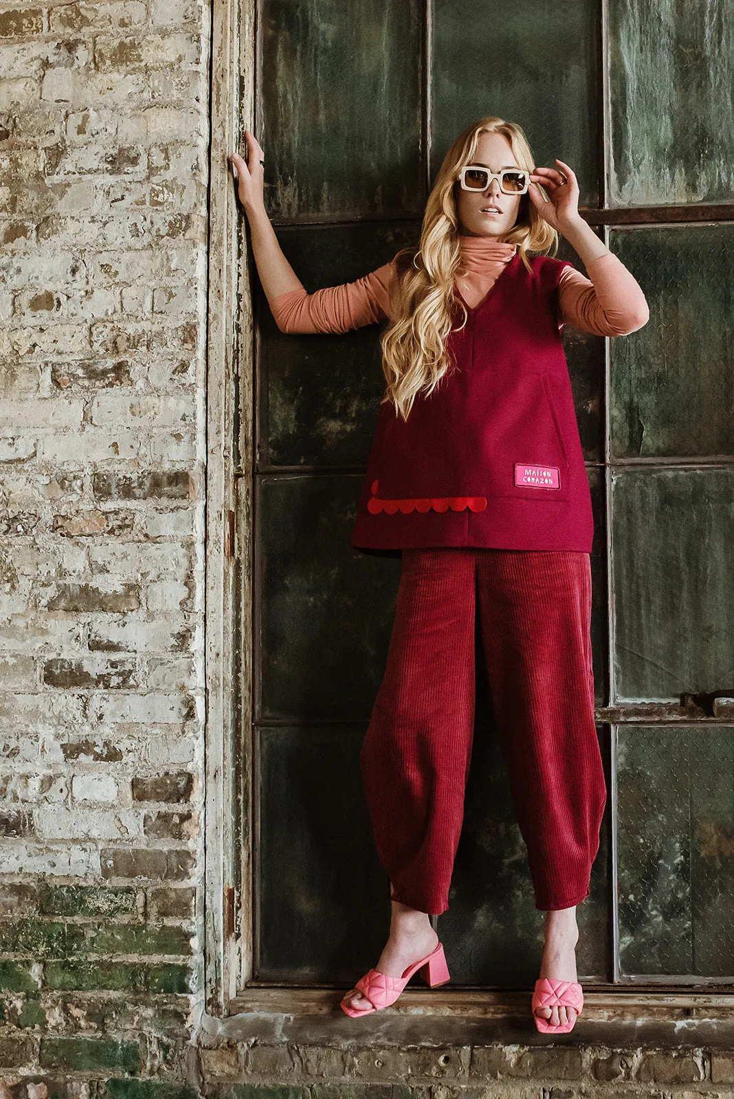 The "V" Utilitarian Chic Vest