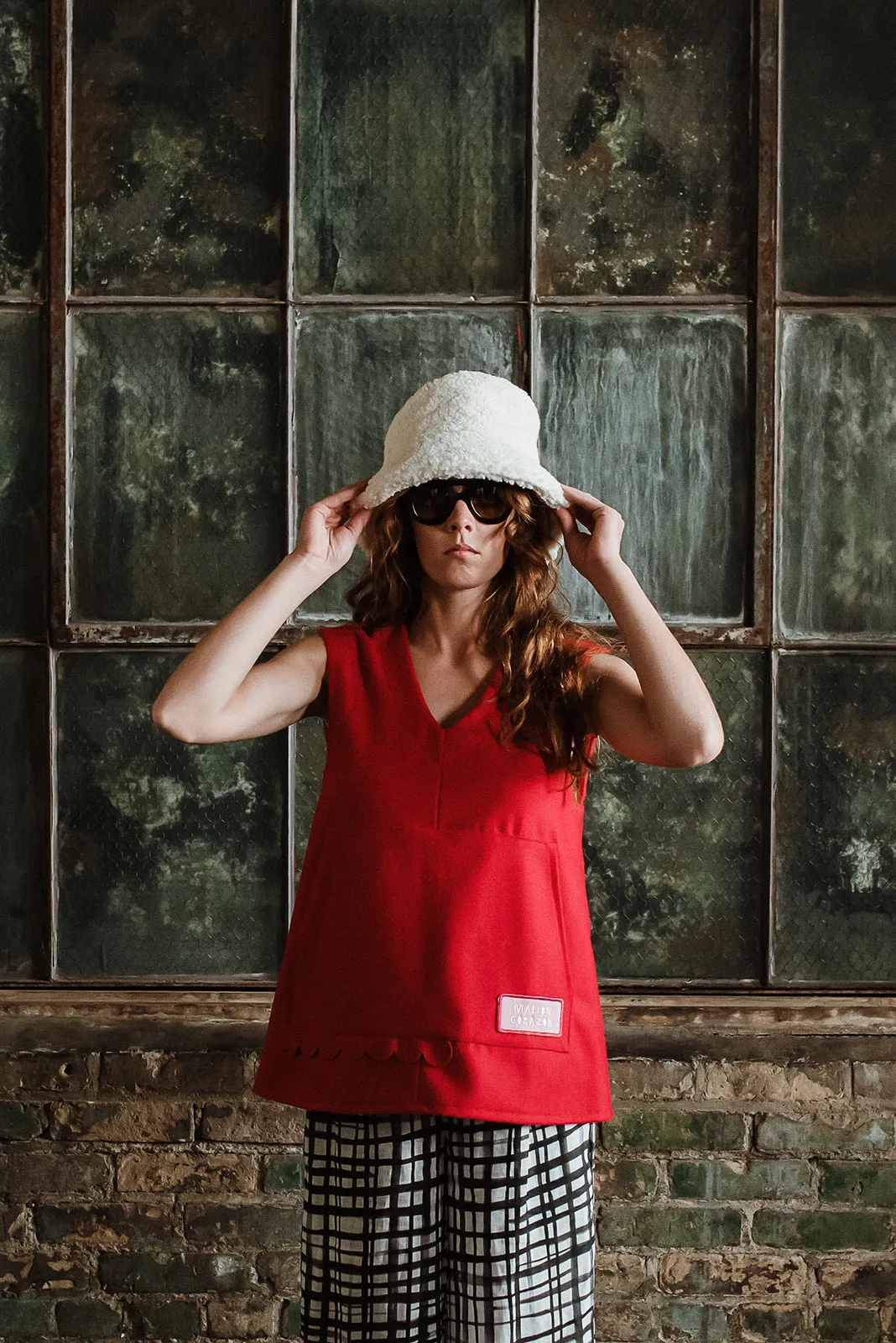 The "V" Utilitarian Chic Vest