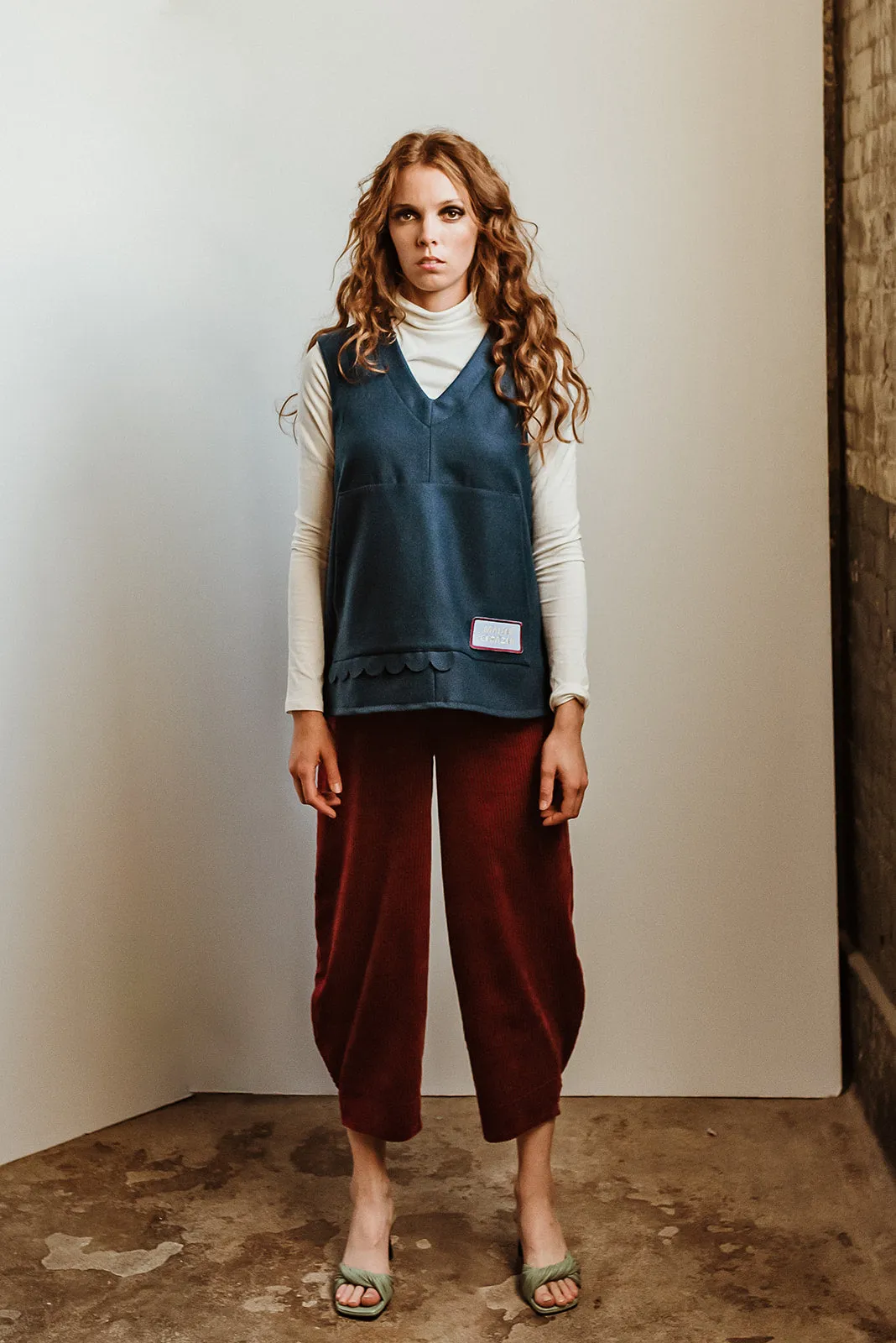 The "V" Utilitarian Chic Vest