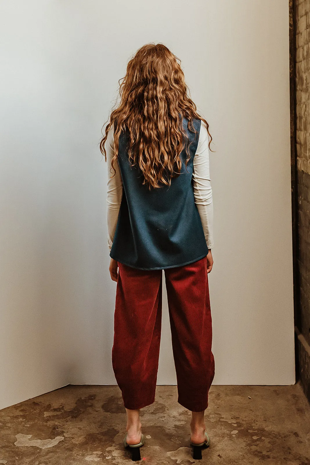 The "V" Utilitarian Chic Vest