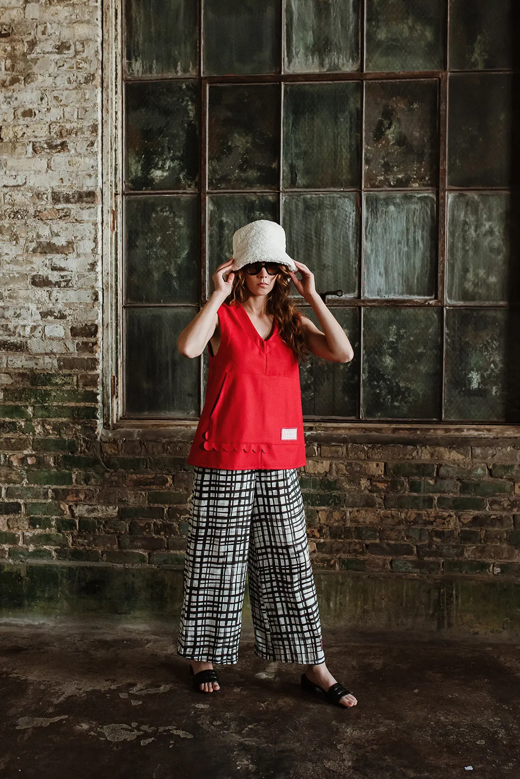 The "V" Utilitarian Chic Vest