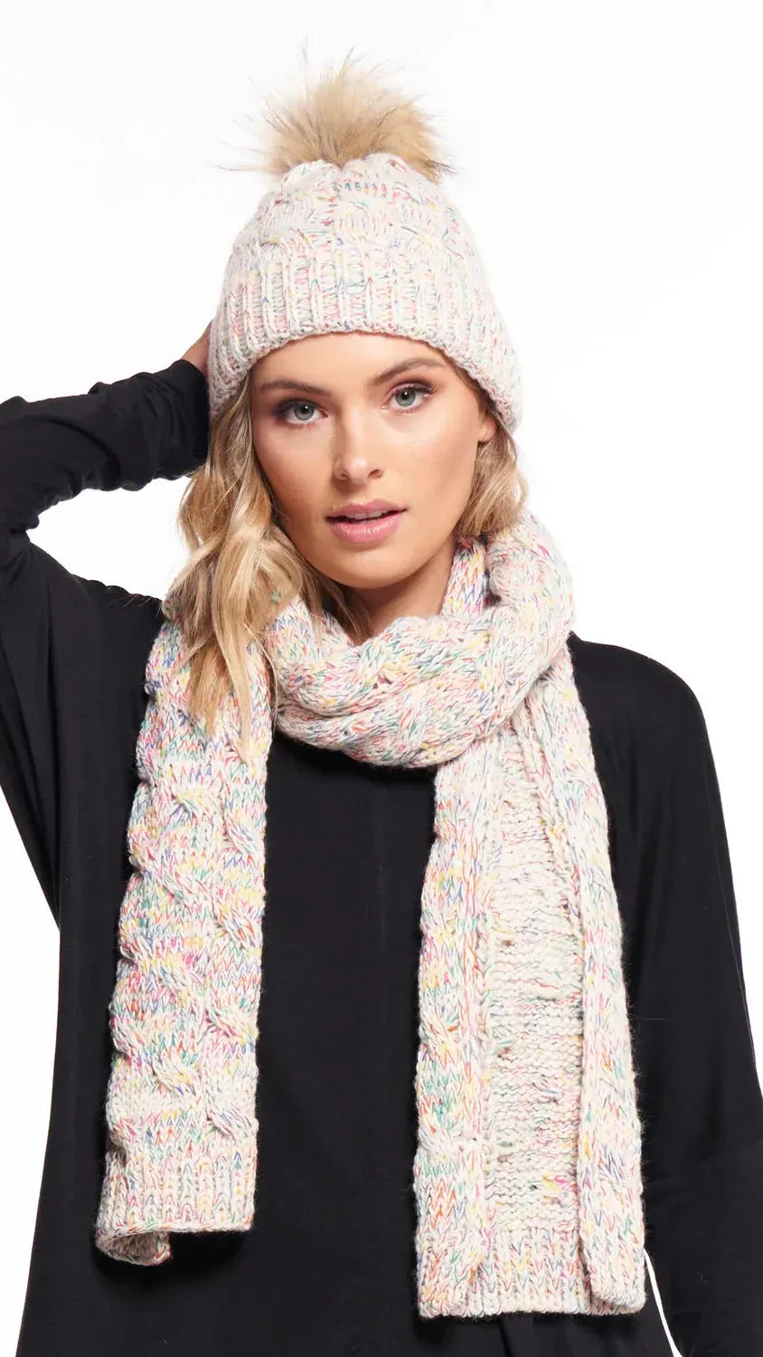 Thelma Scarf - Navy