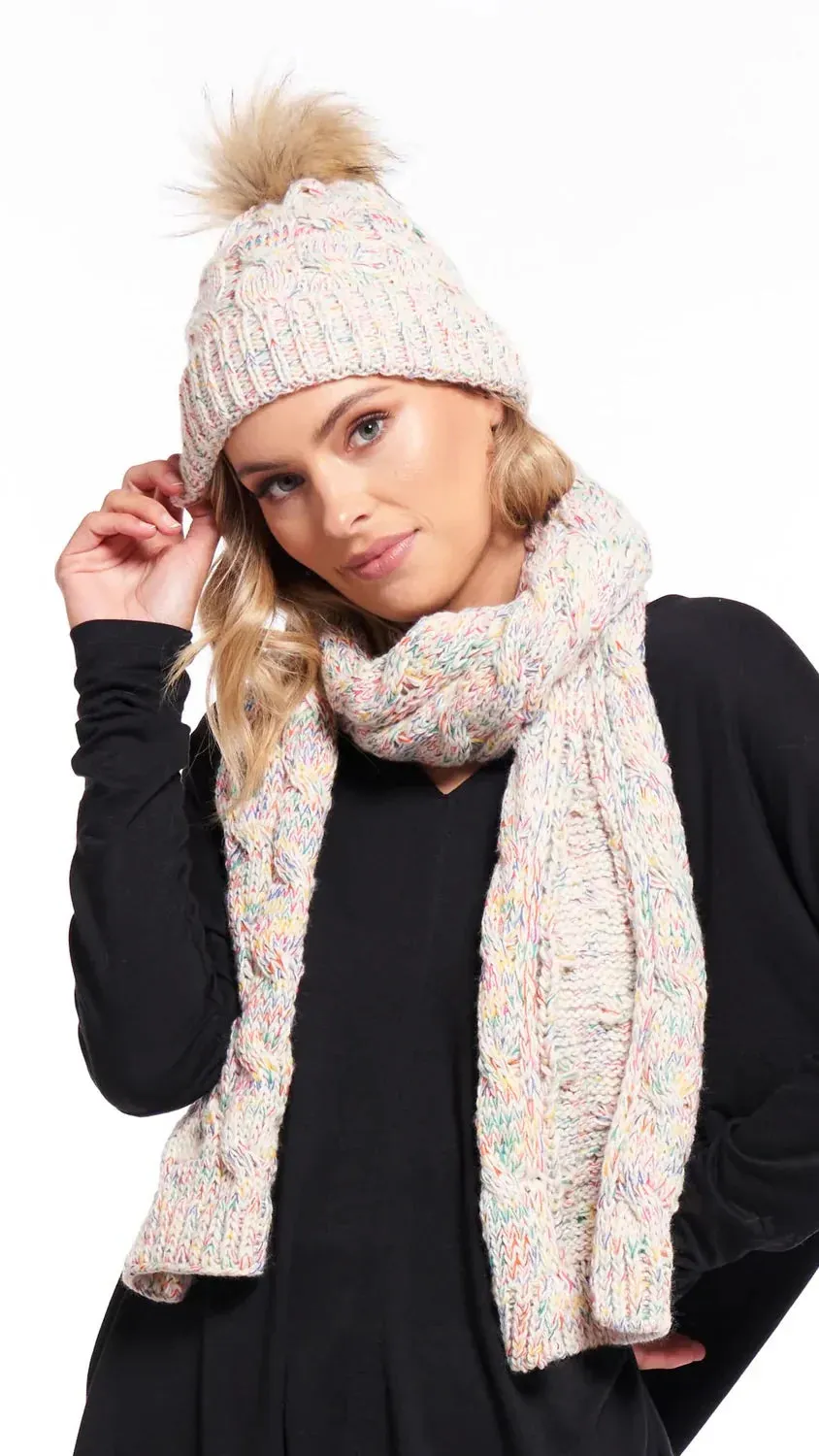 Thelma Scarf - Navy
