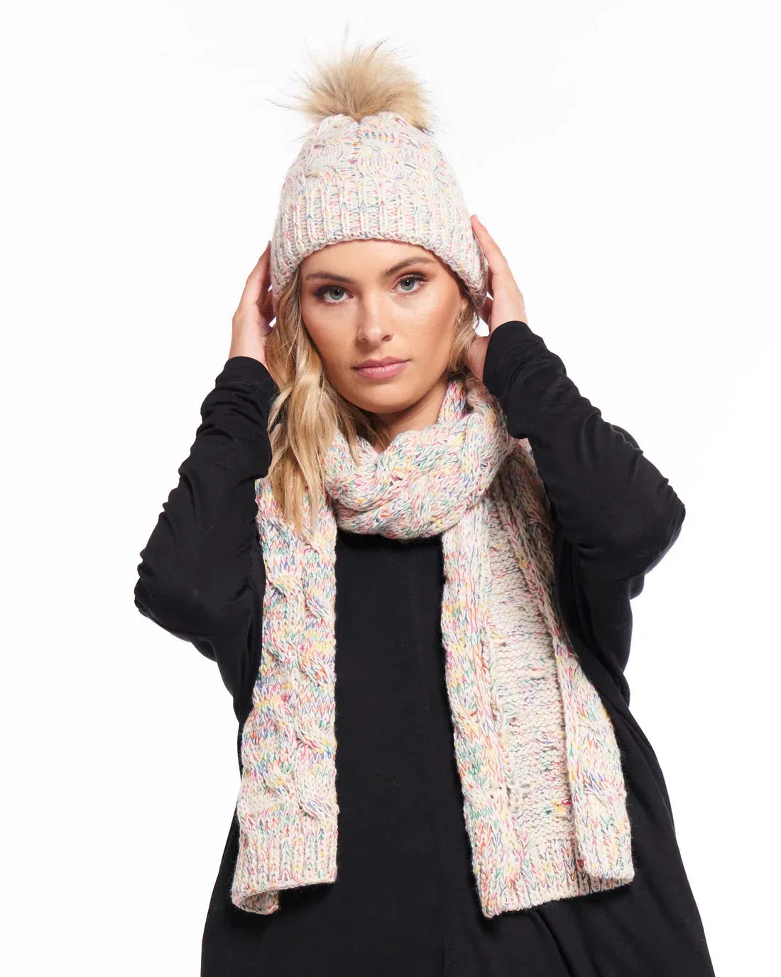 Thelma Scarf - Navy