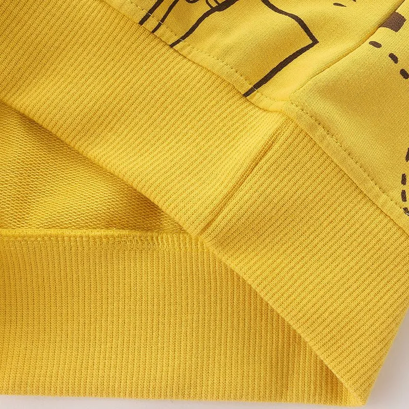 Toddler/Kid's Yellow Cars Print Fashion Sweatshirt